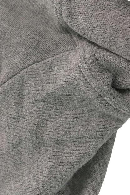 BALMAIN Biker Zip Cotton Sweatpants Gray Size XS