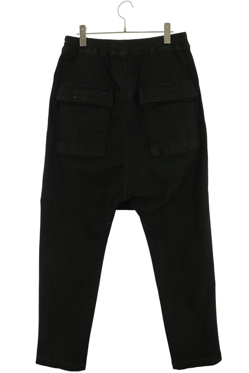 DRKSHDW Toothface Bella Waxed Cotton Pants Black Size M