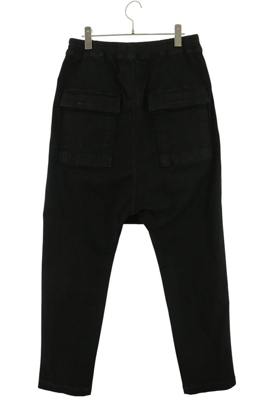 DRKSHDW Toothface Bella Waxed Cotton Pants Black Size M