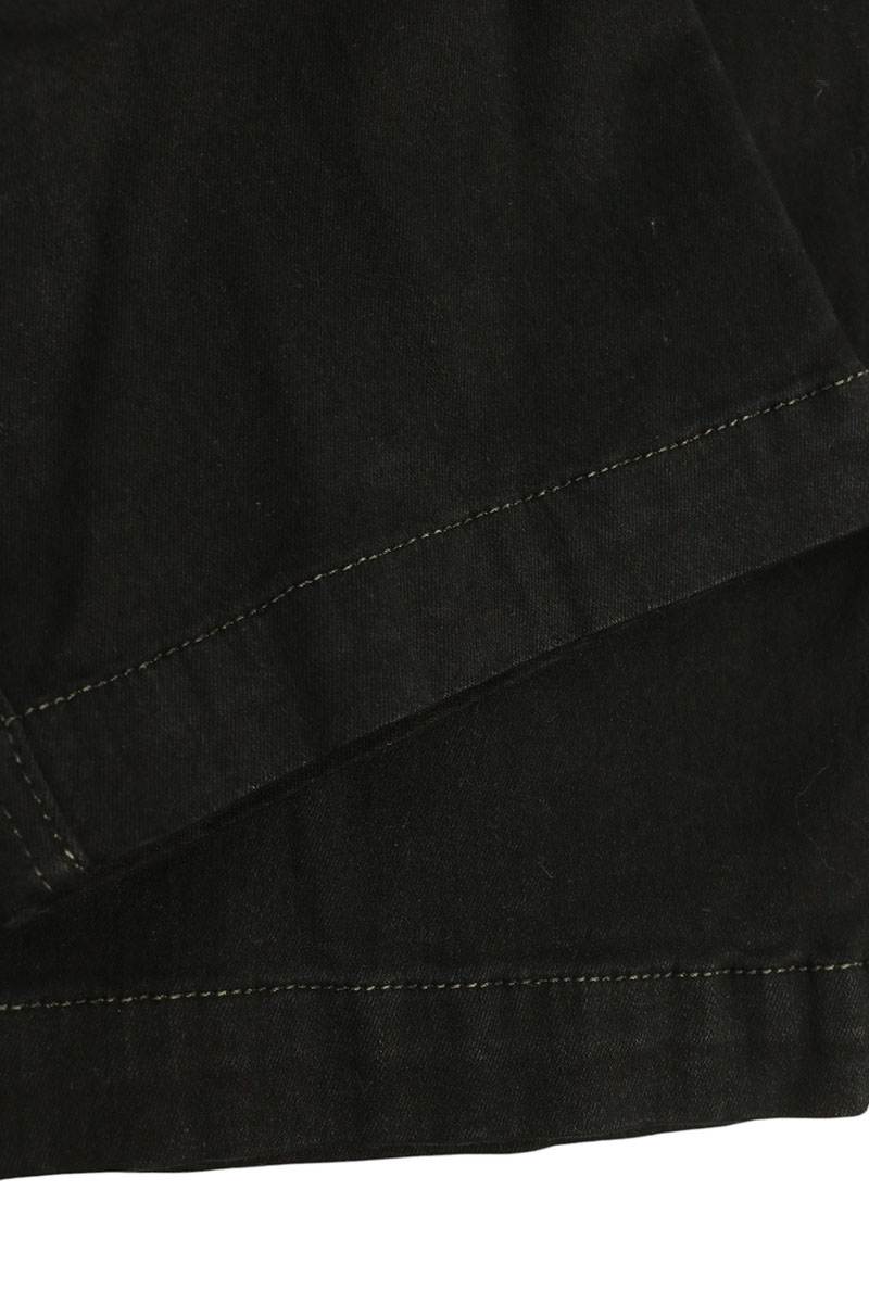 DRKSHDW Toothface Bella Waxed Cotton Pants Black Size M