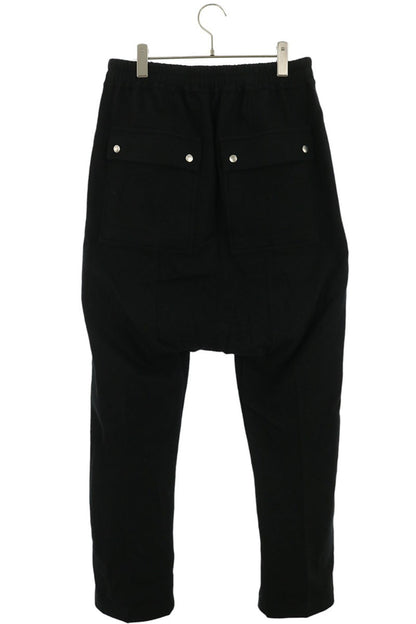 Rick Owens Drawstring Bella Wool Blend Pants Black Size 48