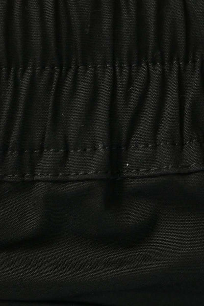 Rick Owens Mastodon Cargo Cotton Blend Pants Black Size 50