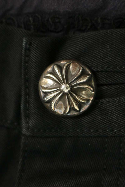 Chrome Hearts CARPENTER DOUBLE KNEE Cotton Pants Size 30