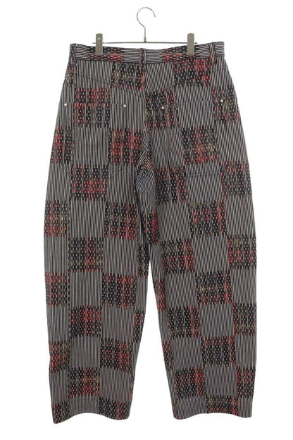 LOUISVUITTON Hickory Damier Denim Jeans Navy Pants Size 32