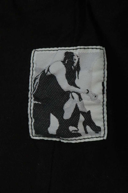 DRKSHDW BERLIN DRAWSTRING Cotton Pants Black Size S