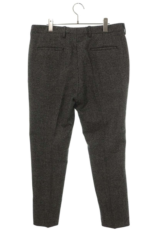 SAINT LAURENT PARIS Tweed Wool Pants Gray Size 50