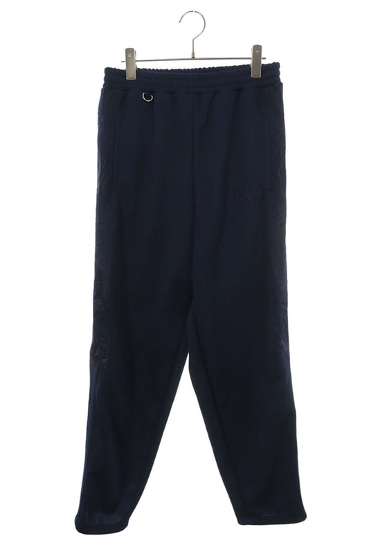 doublet 20SS Chaos Embroidery Track Pants Navy Size M