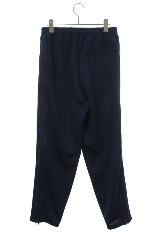 doublet 20SS Chaos Embroidery Track Pants Navy Size M