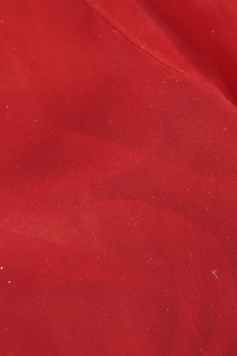 MASU Sheer Overlay Pants Red Size 46
