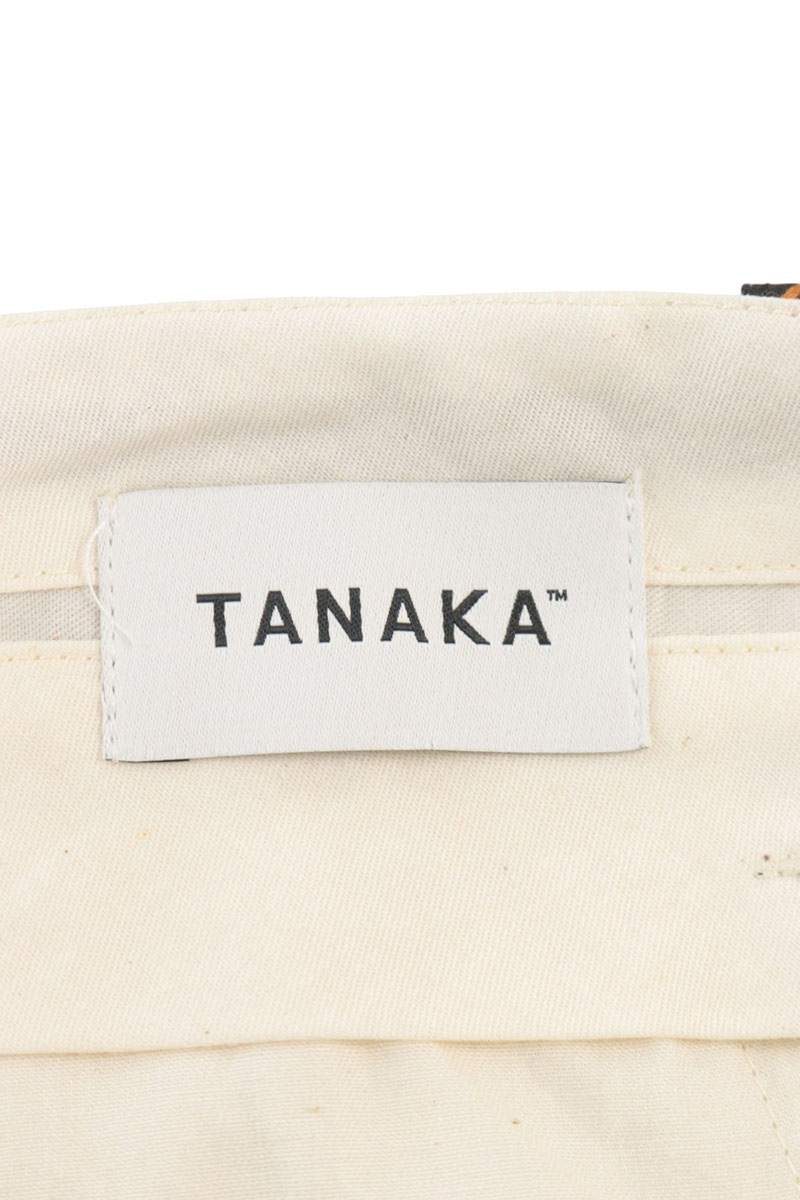 TANAKA Patchwork Silk Trousers Multi Size 29