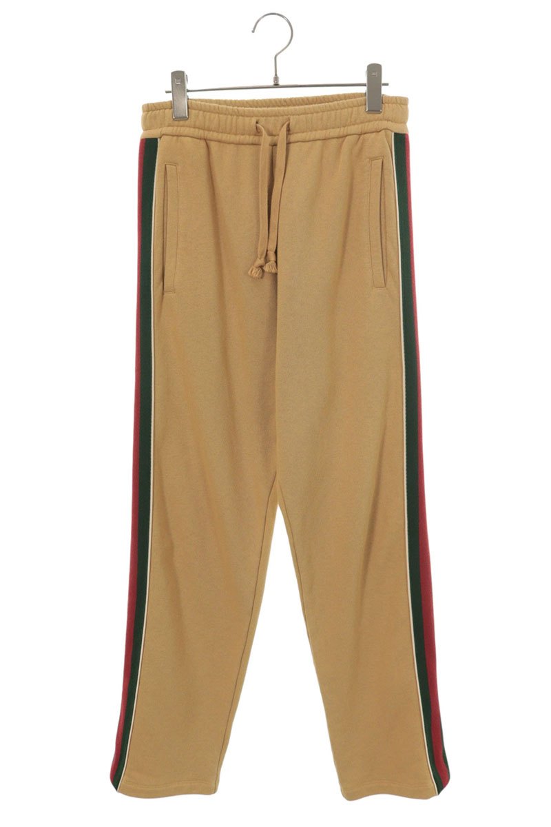 GUCCI Side Sherry Line Cotton Sweatpants Multi Size XS