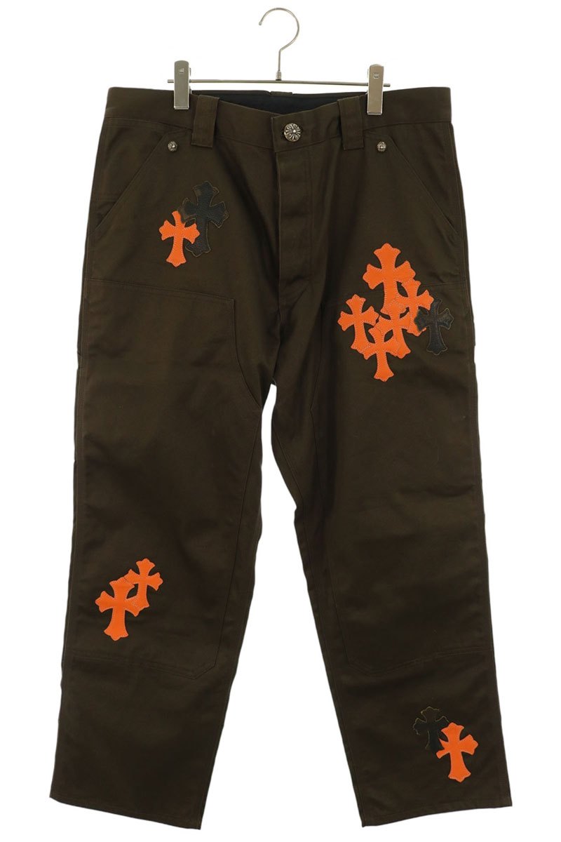 Chrome Hearts CARPENTER CNVS CEME CRS Patch Pants Size 36