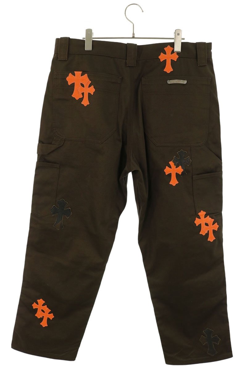 Chrome Hearts CARPENTER CNVS CEME CRS Patch Pants Size 36
