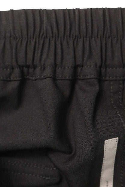 Rick Owens Drawstring Slim Wool Blend Pants Black Size 52