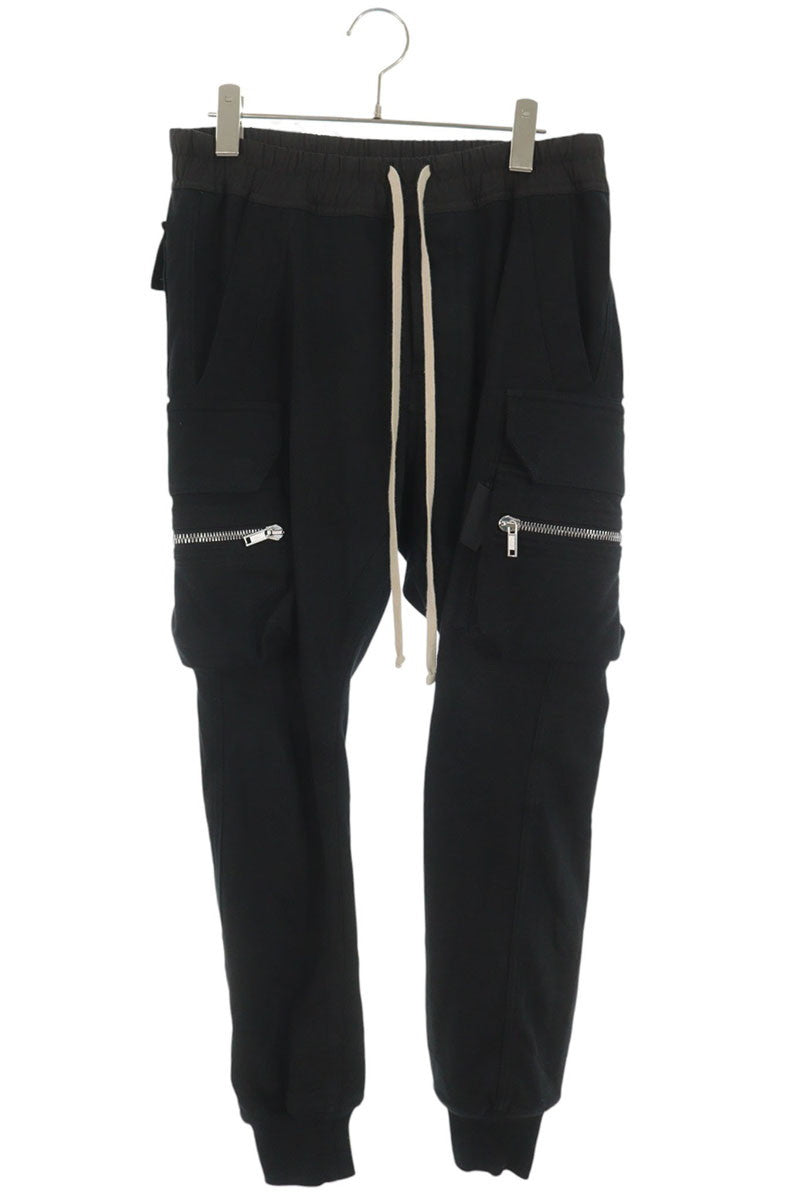 Rick Owens 25SS Black Mastodon Cargo Pants Size 48