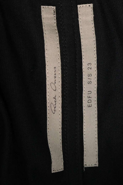 Rick Owens 25SS Black Mastodon Cargo Pants Size 48