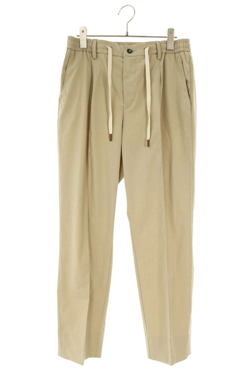 MAURO OTTAVIANI Wool Drawstring Tapered Pants Size 48