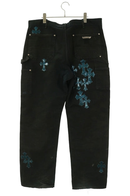Chrome Hearts Carpenter Double Knee Pants Black Size 36