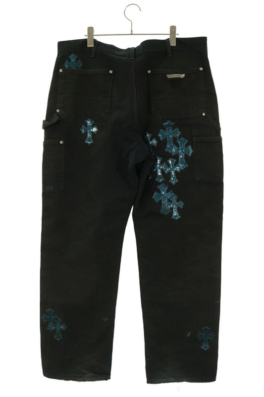Chrome Hearts Carpenter Double Knee Pants Black Size 36