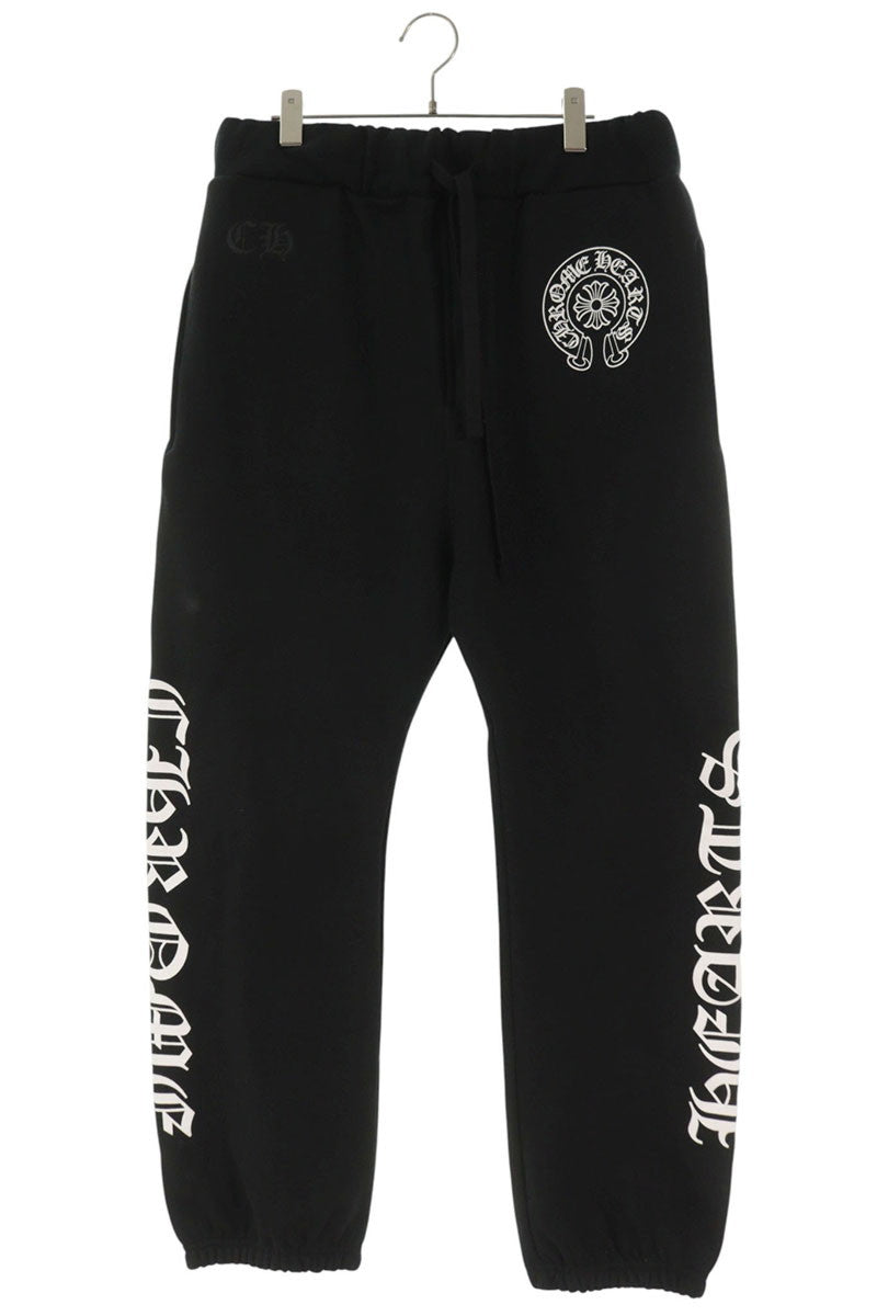 Chrome Hearts Side Logo Print Sweatpants Size M