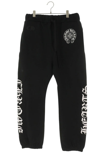 Chrome Hearts Side Logo Print Sweatpants Size M