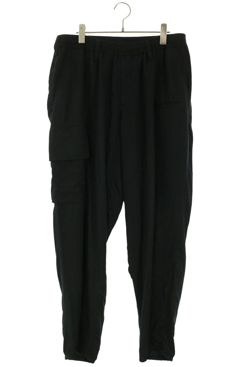 REGULATION Yohji Yamamoto Drawstring Pants Black Size 3