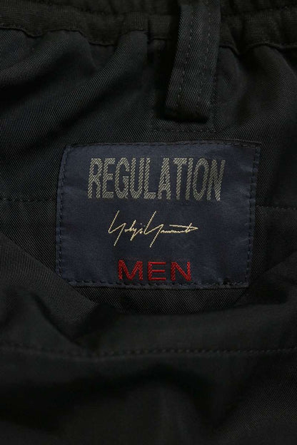 REGULATION Yohji Yamamoto Drawstring Pants Black Size 3