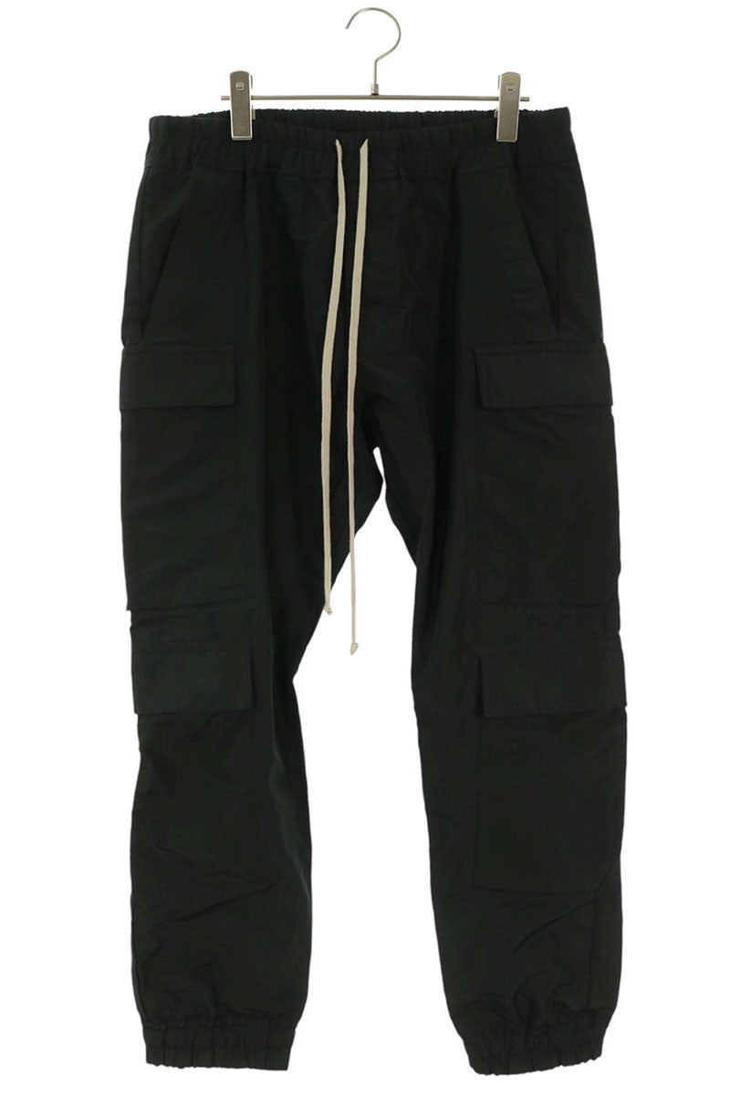 Rick Owens 24SS Black Mastodon Mega Cargo Pants Size 50