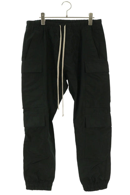 Rick Owens 24SS Black Mastodon Mega Cargo Pants Size 50