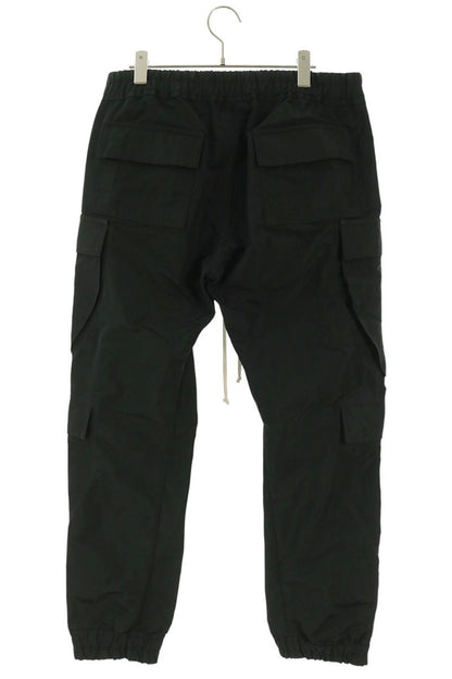 Rick Owens 24SS Black Mastodon Mega Cargo Pants Size 50