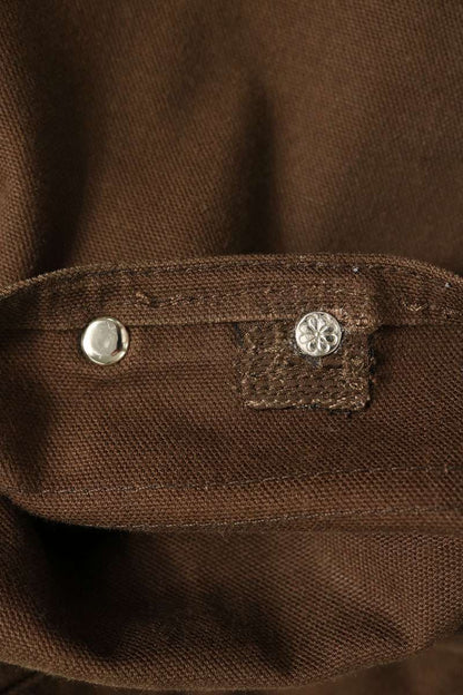 Chrome Hearts Brown Carpenter Double Knee Pants Size 34
