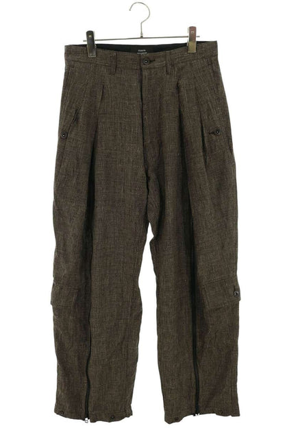 ensou Linen Parachute Pants Gray Size S