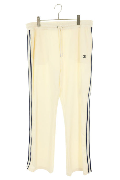 CELINE Triomphe Flare Side Line Pants Off-White Size XL