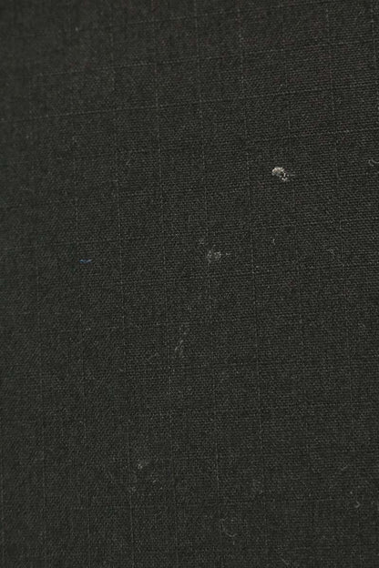 Sacai Military Wide Cotton Blend Pants Black Size 2