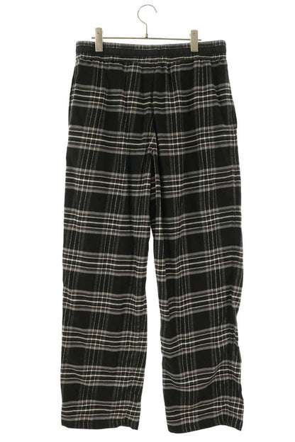 Chrome Hearts Cross Patch Check Pants Black Size L