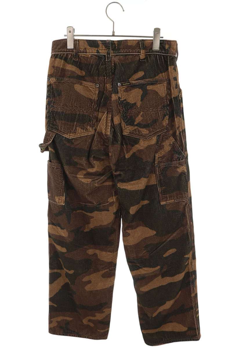 SUPREME 25AW Wide Wale Corduroy Painter Pants Brown Size 30