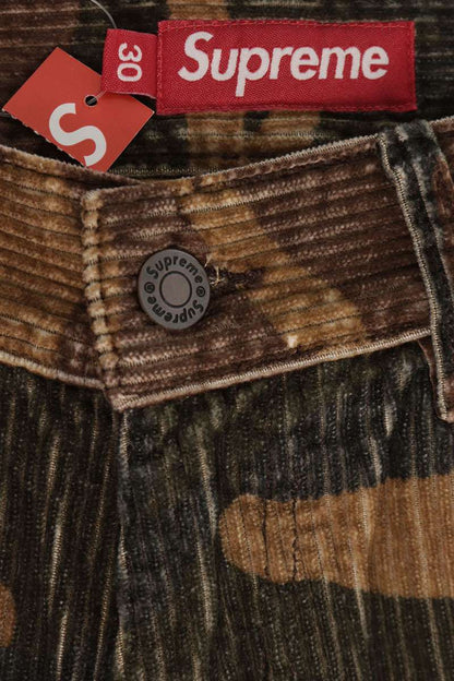 SUPREME 25AW Wide Wale Corduroy Painter Pants Brown Size 30