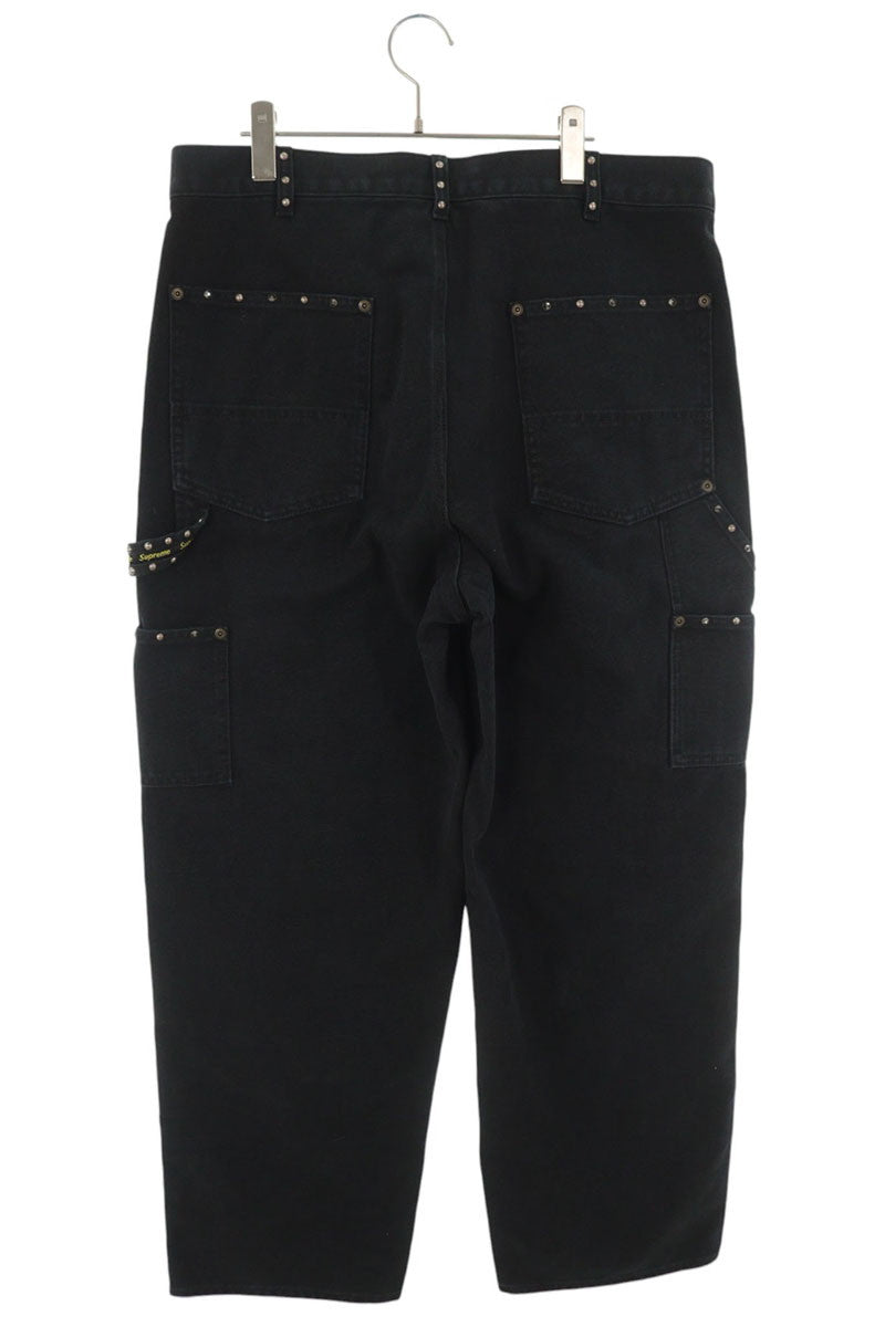 SUPREME 25AW b.b. Simon Quilted Studs Pants Black Size 34