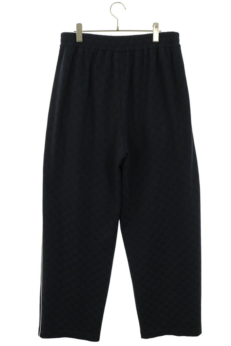 GUCCI GG Nylon Track Pants Navy Size L
