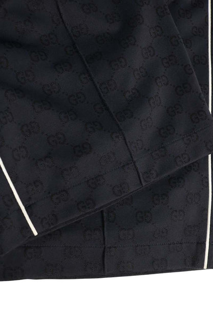 GUCCI GG Nylon Track Pants Navy Size L
