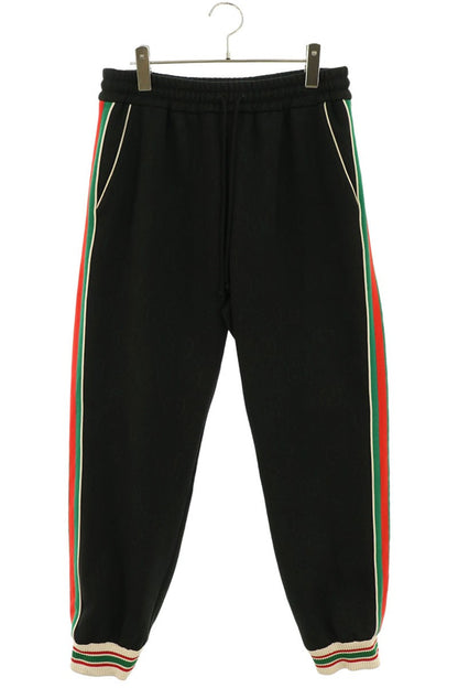 GUCCI GG Jacquard Sweatpants Black Size S