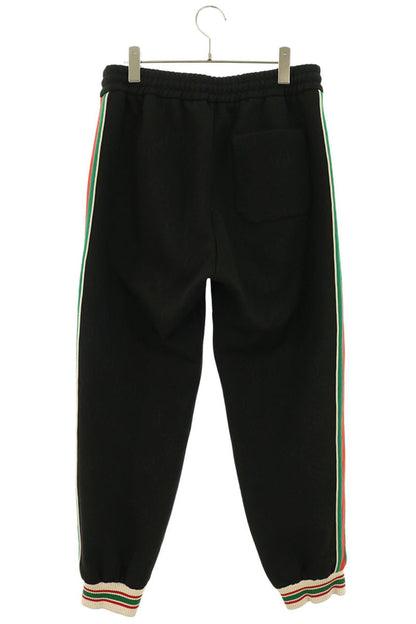 GUCCI GG Jacquard Sweatpants Black Size S