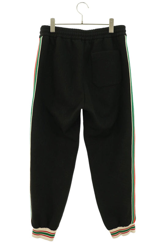 GUCCI GG Jacquard Sweatpants Black Size S