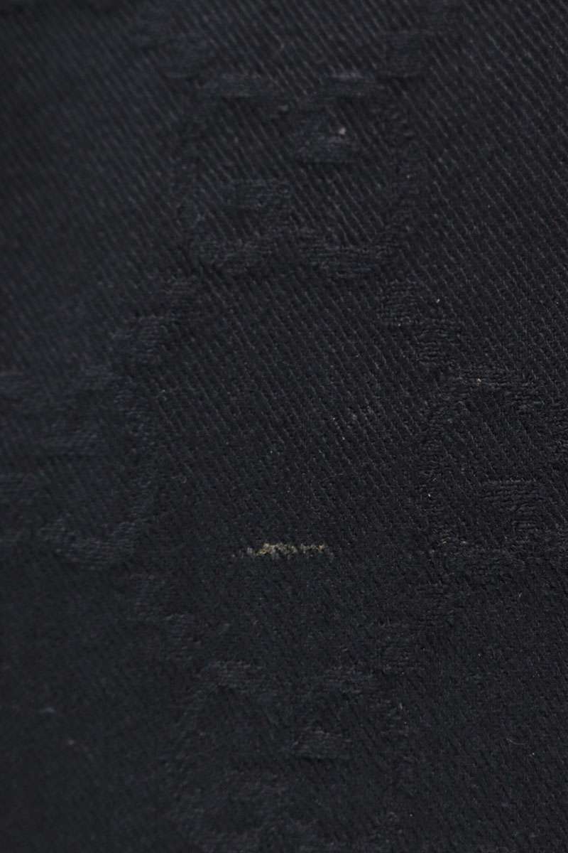 GUCCI GG Jacquard Cotton Pants Black Size 34