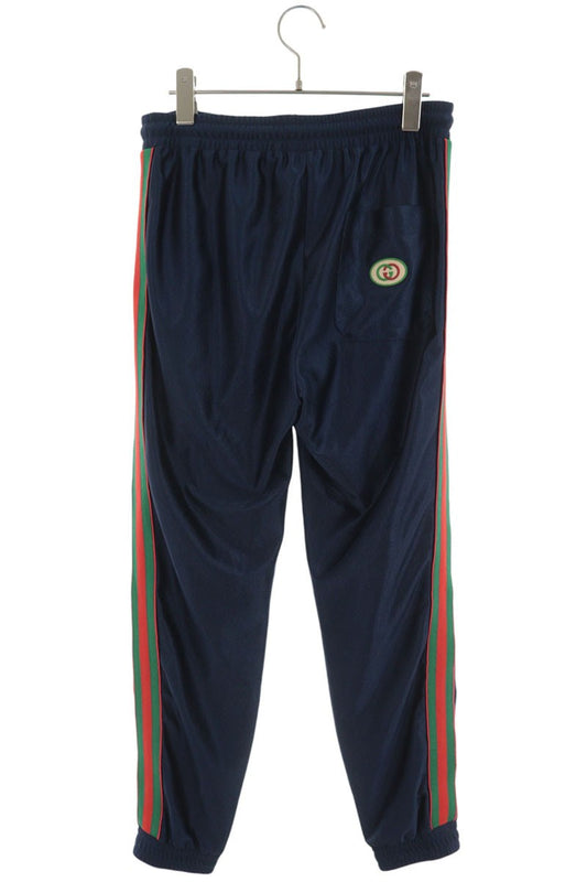 GUCCI Side Line Track Pants Blue Size S