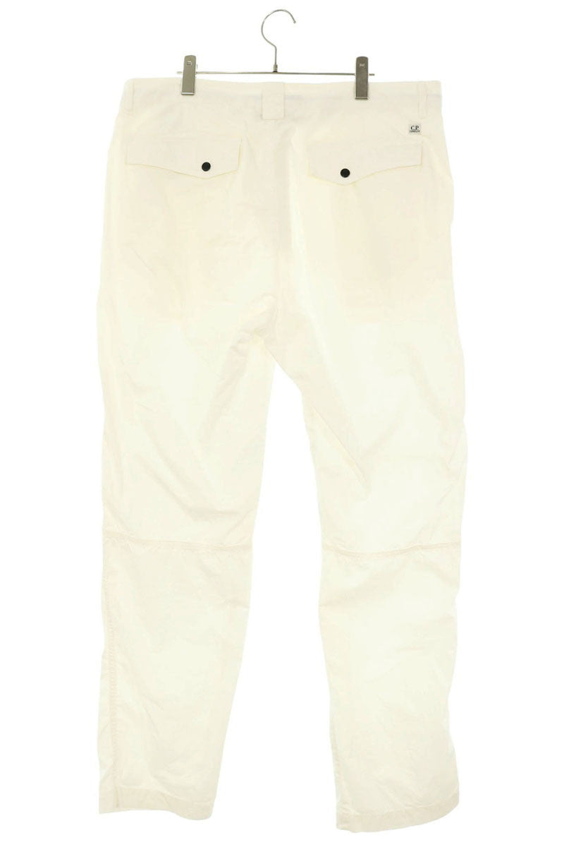 C.P.COMPANY Stretch Cotton Cargo Pants White Size 52
