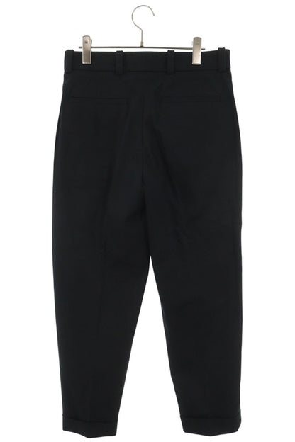 ACNE STUDIOS Relaxed Cotton Blend Slacks Black Size 44