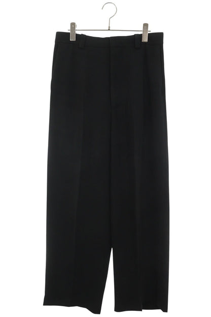 BALENCIAGA Wide Slacks Black Size XS