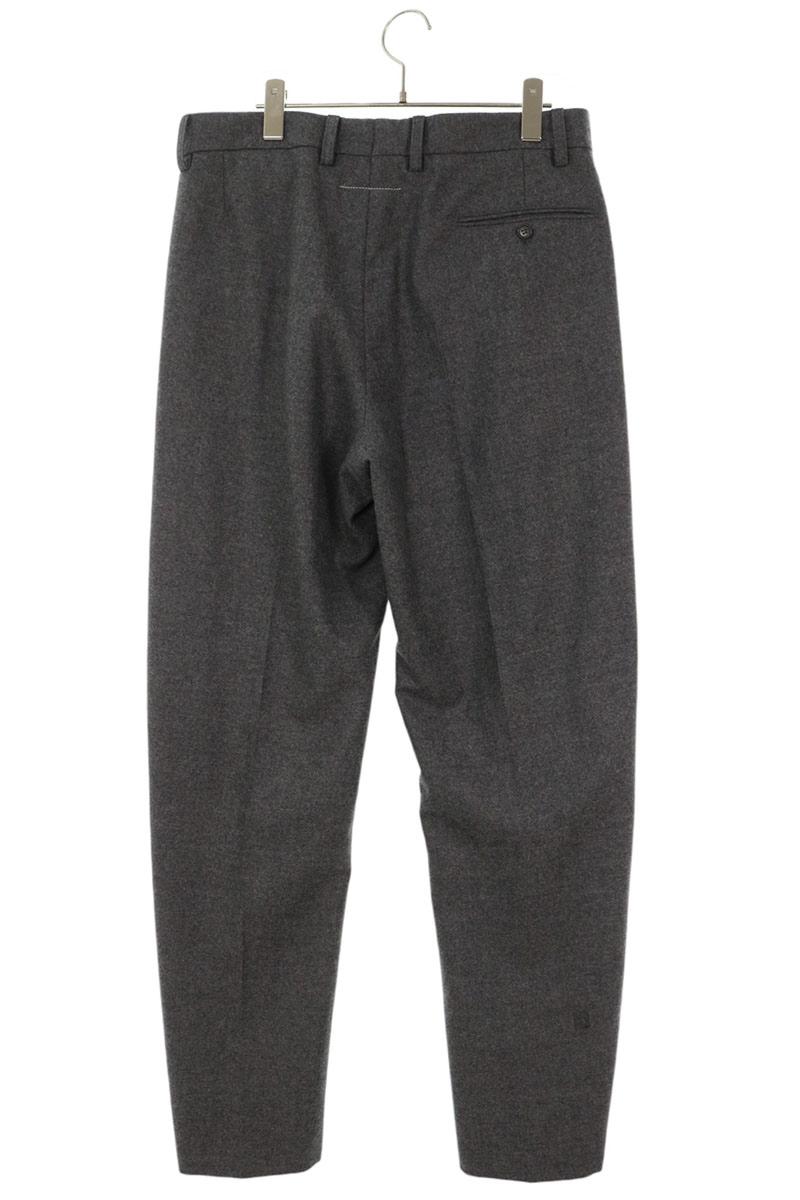 MM6 25AW Gray Wool Slacks Size 48