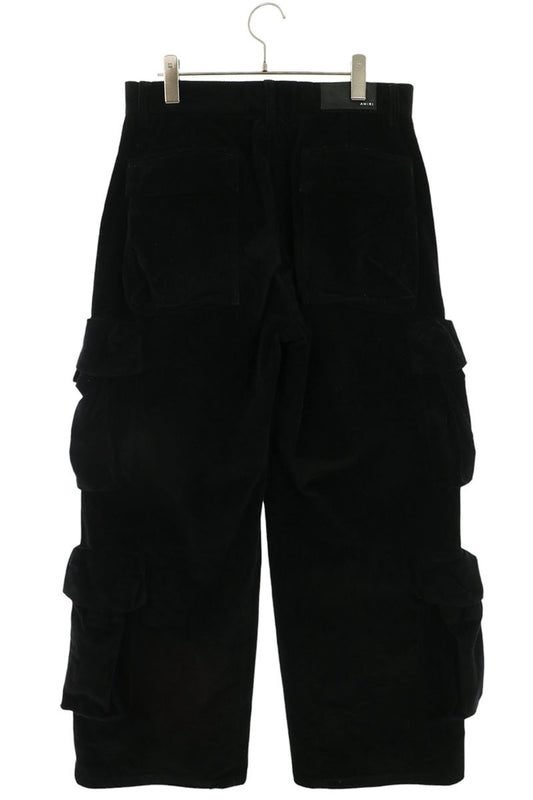 AMIRI MA Logo Corduroy Cargo Pants Black Size 48